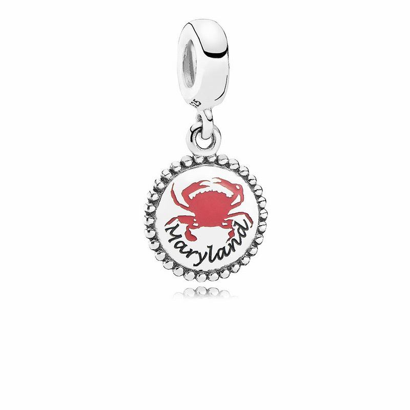 Pandora Maryland Crab Dangle Charm Sale NZ, Sterling Silver (503782-GHS)